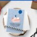 (Free Editable PDF) Lovely Cute Puppy Paw-Ty Birthday Invitation Templates with blue balloon
