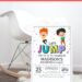 (Free Editable PDF) Jumping Kids Birthday Invitation Templates