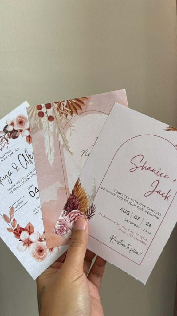 Perfect Rustic Wedding Invitation