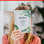 (Free Editable PDF) Beautiful Sage Green Greenery Invitation Templates