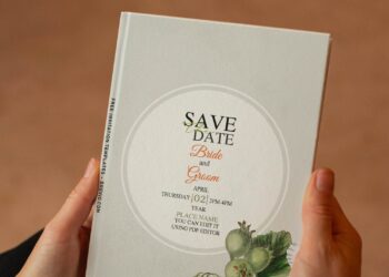 (Free Editable PDF) Delicate Subtle Floral Frame Invitation Templates with blush background