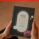 (Free Editable PDF) Breathtakingly Elegant Floral Save The Date Invitation Templates