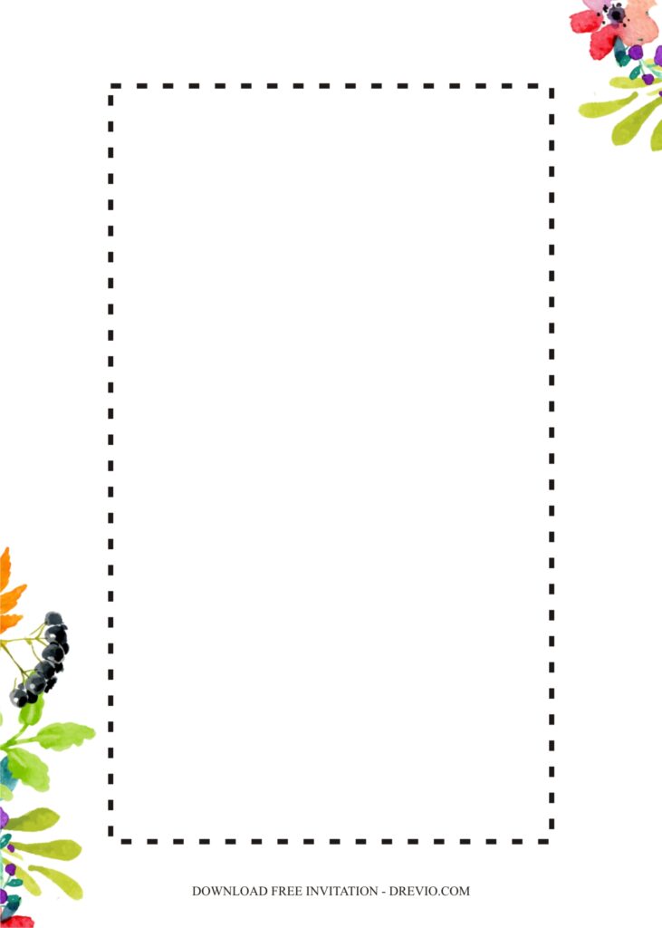 girl birthday invitation template2 1