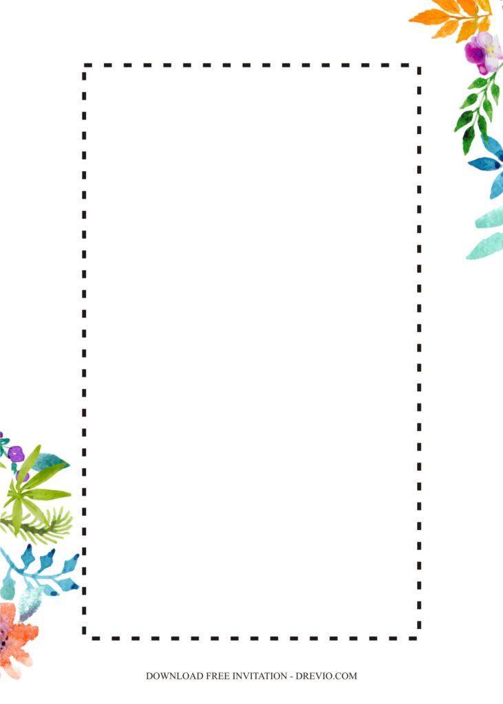 girl birthday invitation template4 1