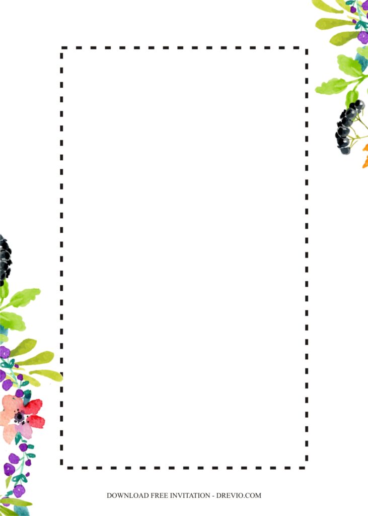 girl birthday invitation template7 1