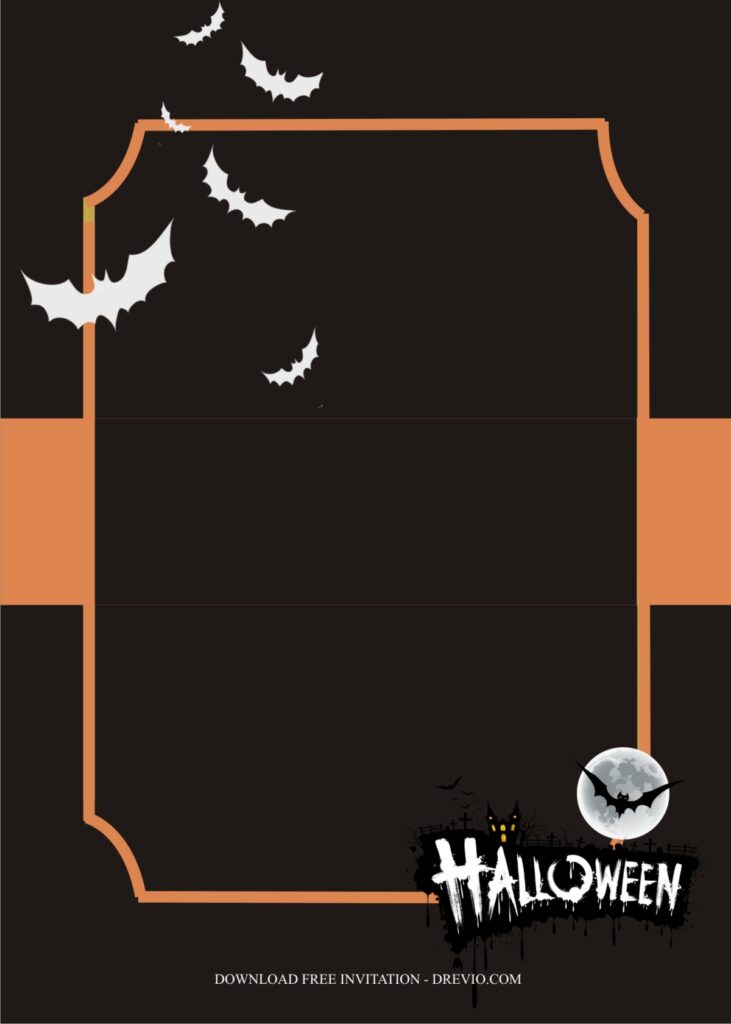 halloween Invitation Template2