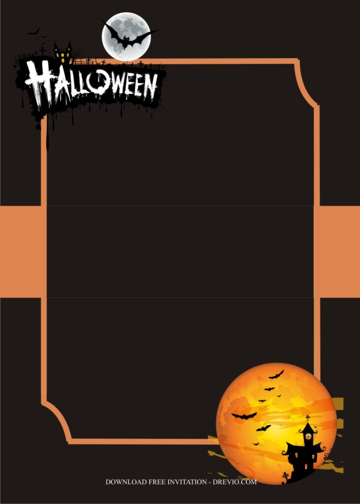 halloween Invitation Template7
