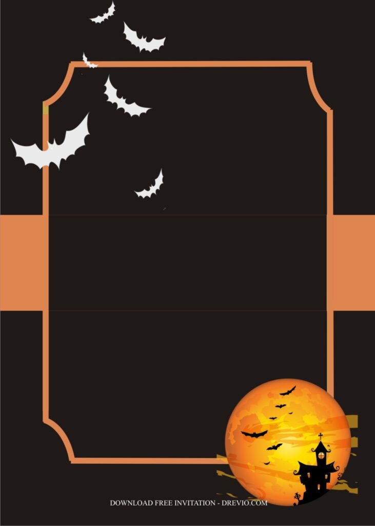 halloween for kids invitation template6