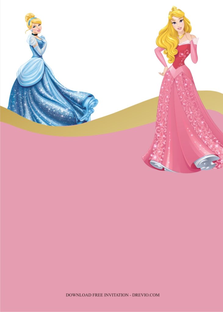 princess invitation template10