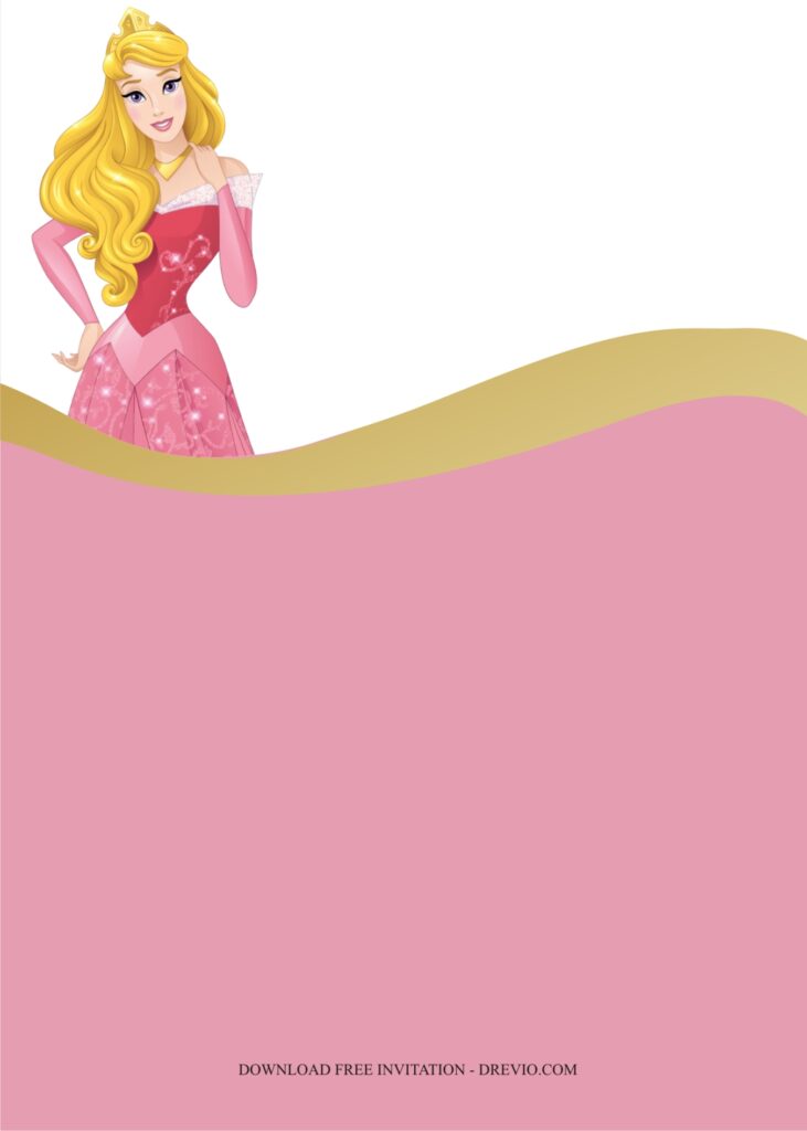 princess invitation template11