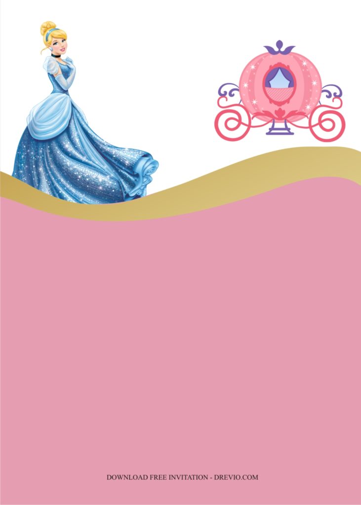 princess invitation template8