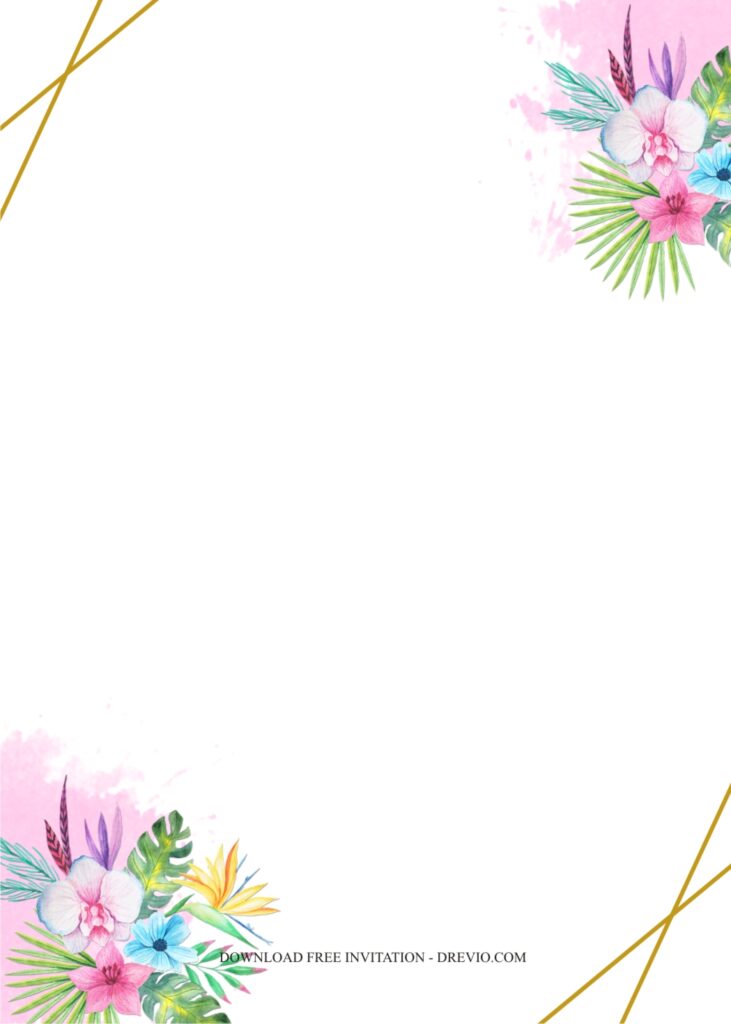 17th birthday party invitation template3