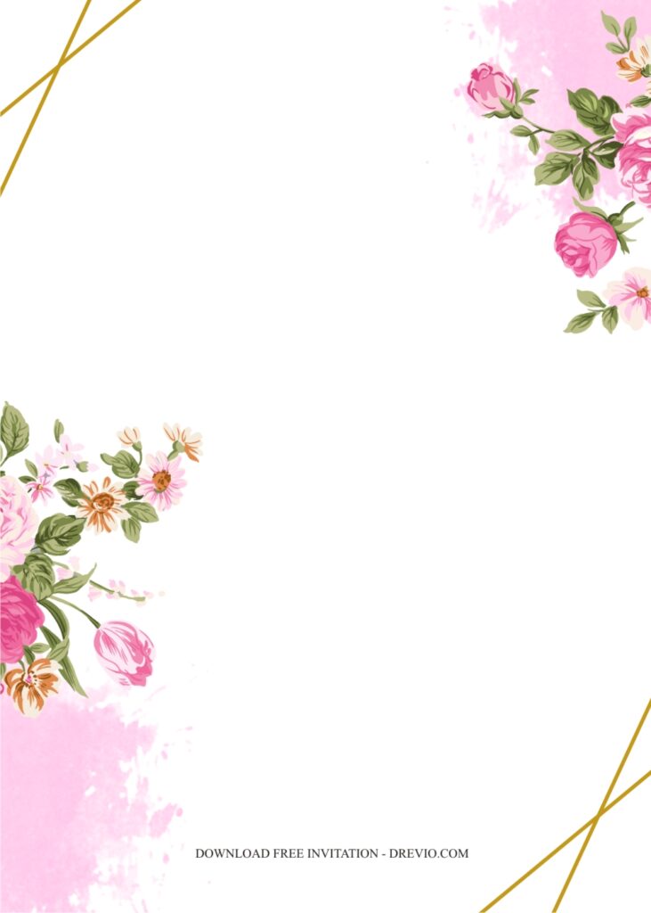 17th birthday party invitation template7