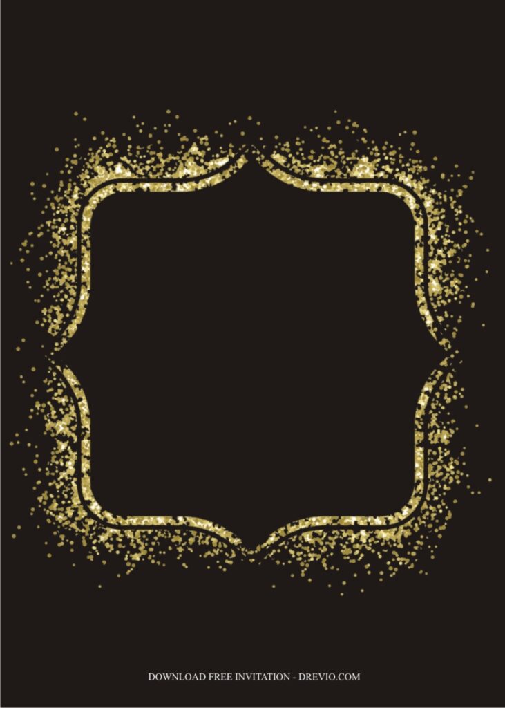 50th wedding anniversary invitation template6