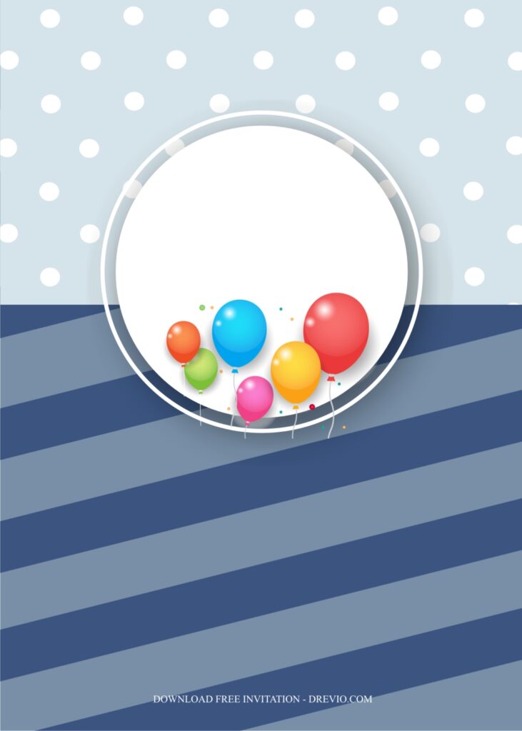 5 year old birthday invitation template4