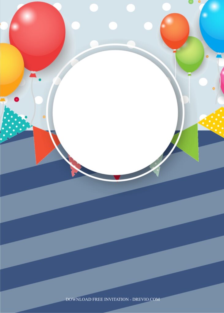 5 year old birthday invitation template7