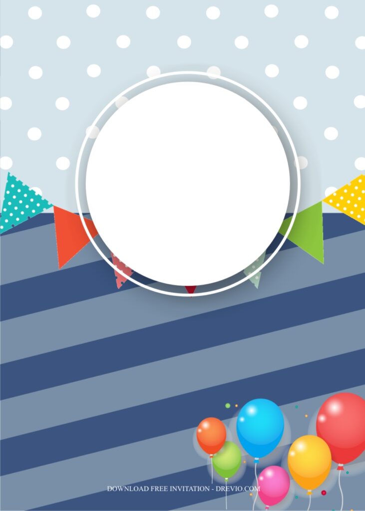 5 year old birthday invitation template8