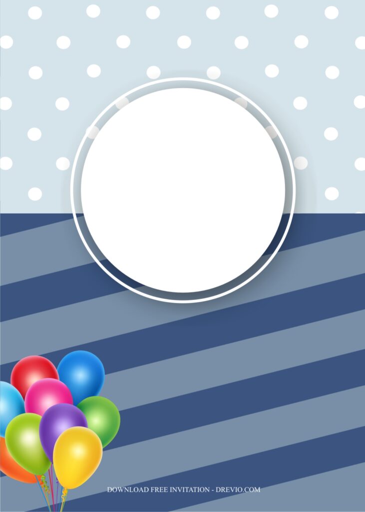 5 year old birthday invitation template9