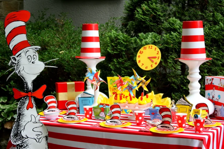 Dr Seuss Party Ideas (Credit: Pop Sugar)