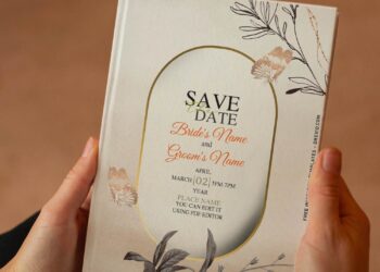 Free Editable PDF Beautiful Flower Vines Butterfly Invitation Templates