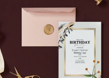 Free Editable PDF Beautiful Willow And Spring Floral Invitation Templates