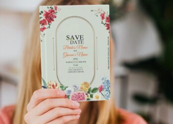 (Free Editable PDF) Picturesque Blooming Flowers Wedding Invitation Templates with gorgeous watercolor Roses