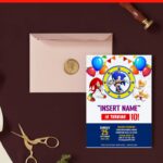 (Free Editable PDF) The Spiky Quickster Sonic The Hedgehog 2 Birthday Invitation Templates