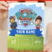 (Free Editable PDF) Playful Paw Patrol Birthday Invitation Templates For Preschooler with