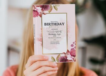 Free Editable PDF Modest Floral Romance Invitation Templates