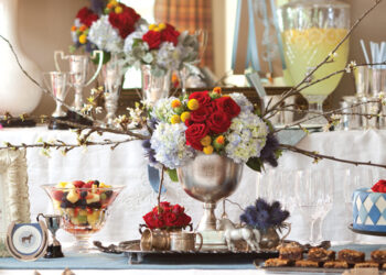 Kentucky Derby Party Decoration (Credit: theribboninmyjournal)