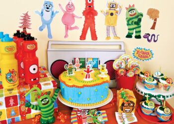 Yo Gabba Gabba Birthday Cakes (Credit: The Party Works)