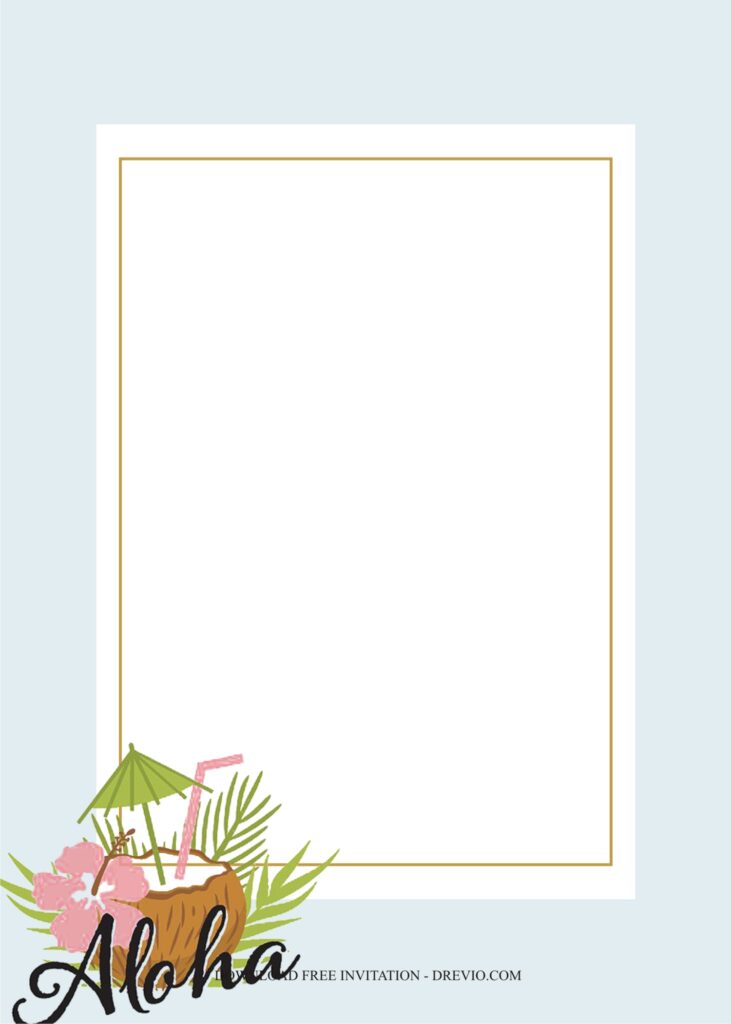 hawaiian invitation template1