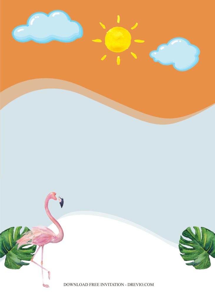 summer invitation template3