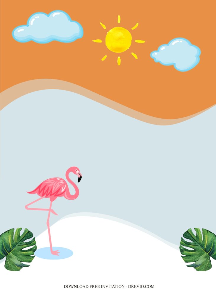 summer invitation template4