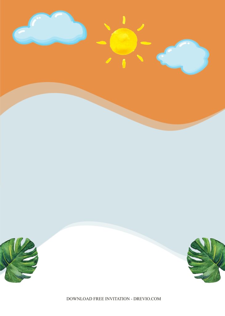 summer invitation template5
