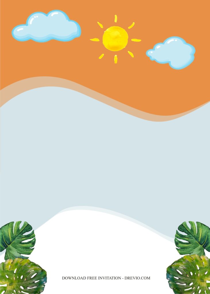 summer invitation template6
