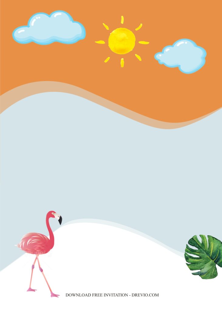 summer invitation template7