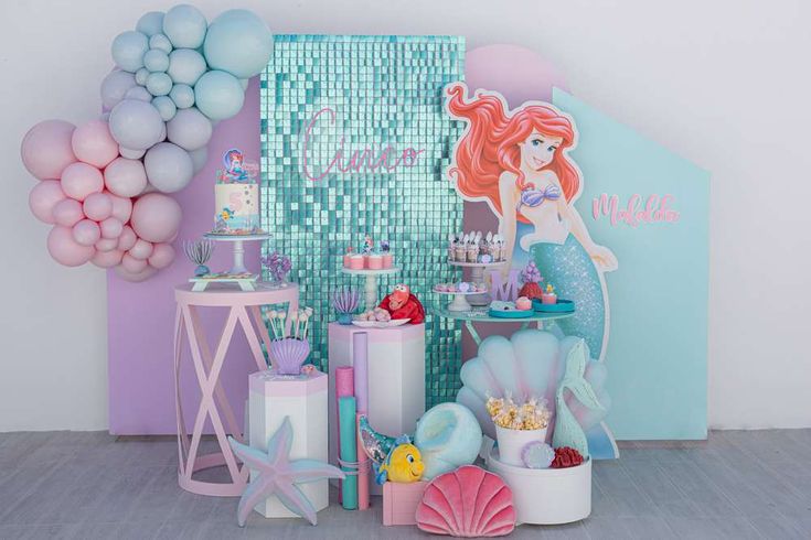 Ariel The Little Mermaid Party