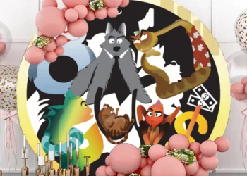 Bad Guys Party Decoration (Credit: AliExpress)