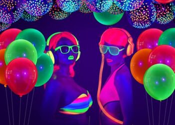 Black Light Party Ideas (Credit: walmartimages)