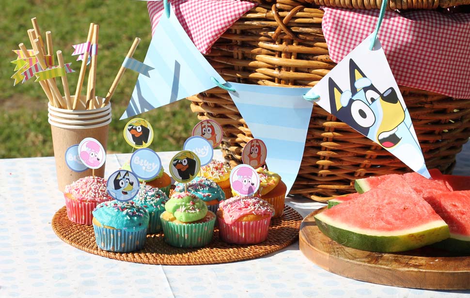 (FREE Invitations) Bluey Birthday Invitations + Party Ideas