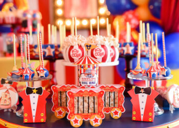 Circus Festival Party Invitations
