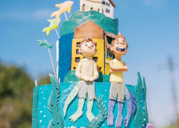 Disney Luca Birthday Cakes (Credit: Kara's Party Ideas)