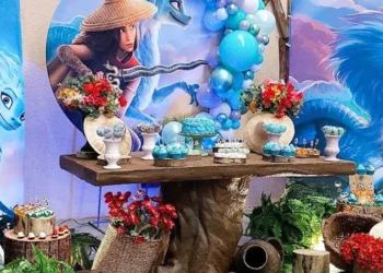 Raya and The Last Dragon Party Decoration (Credit: AliExpress)