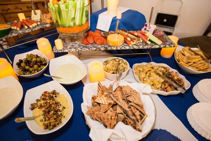 Toga Party Food Ideas (Credit: nataliesoferwedding)