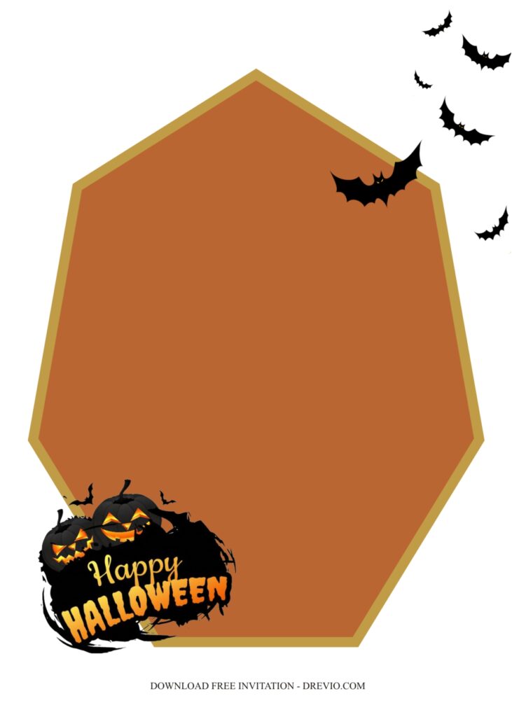 halloween birthday invitation template6