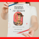 ( Free Editable PDF ) Play With Toy Story Birthday Invitation Templates