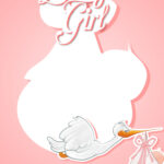 [FREE INVITATIONS] Storks Baby Shower Invitations + Party Ideas