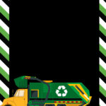 Garbage Truck Baby Shower Invitations + Party Ideas
