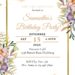 (Free) 8+ Whimsical Country Flower Canva Birthday Invitation Templates